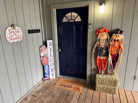 Decorated for fall! welcome to the condo.