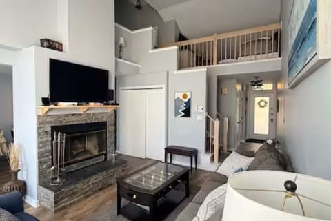 Relax in this bright, comfortable living room. A great place to unwind and relax