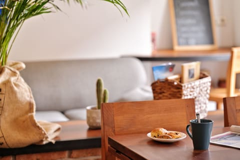 Daily buffet breakfast (EUR 12 per person)