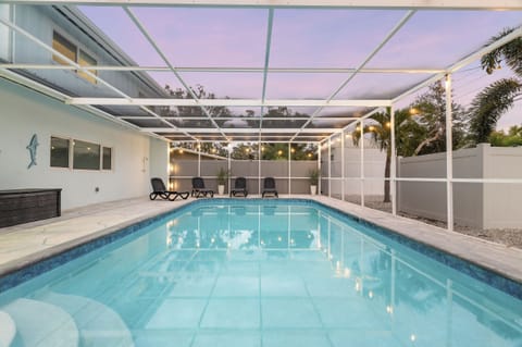 The perfect place to enjoy sunset swims!