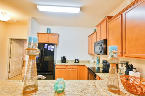 A modern kitchen with everything you need.