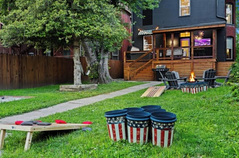 Backyard: Game On! Unwind with Friends in the Ultimate Entertainment Lounge—Fun Starts Here!