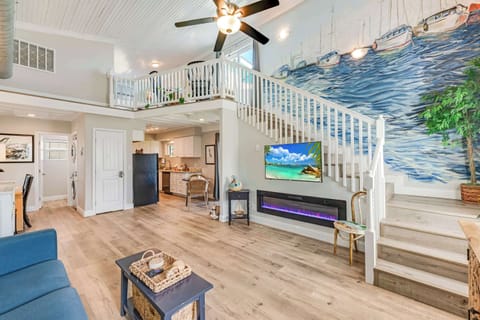 Where comfort meets cool. This is more than just a living room; it's the heart of your home away from home.