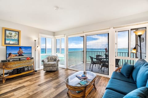 Condo, Multiple Beds, Lanai, Ocean View (Sea Village 1101) | Living area