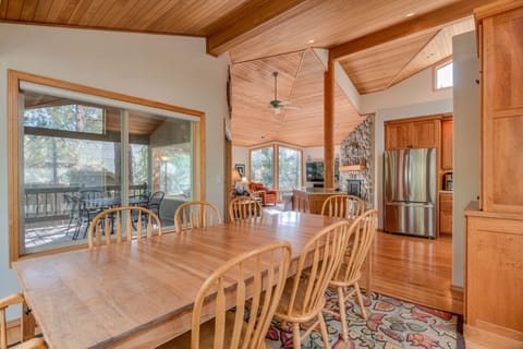 View from Dining area