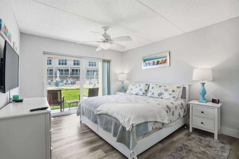 Unwind in the spacious master bedroom featuring a comfortable King bed.