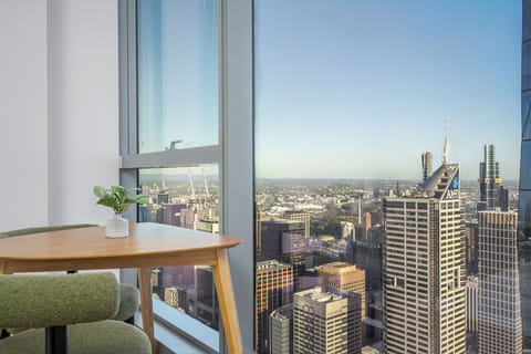 Skyline breakfast views from Level 66
