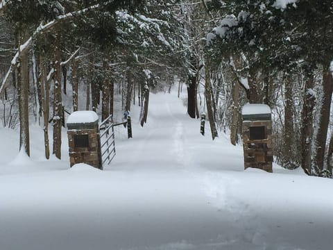 Enjoy Peaceful Snowfall Views from Our Winter-Ready Property