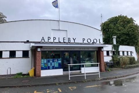 Local swimming pool just 300 meters from Little Apple