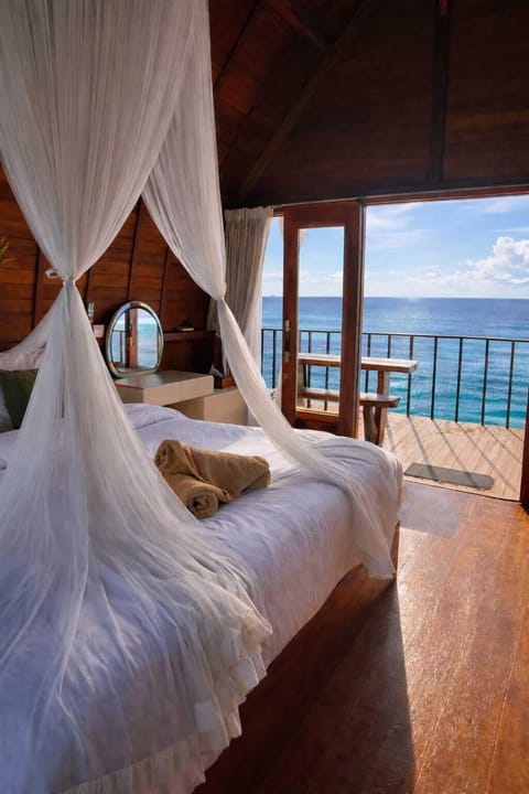 Double Room, Sea View | Desk, laptop workspace
