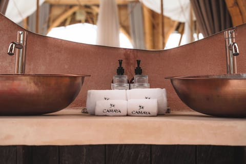 Lotus Bamboo house | Bathroom | Bathrobes, slippers