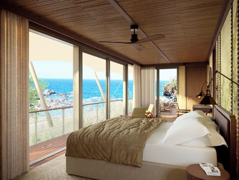 Cliffside Tented Pavilion | View from room