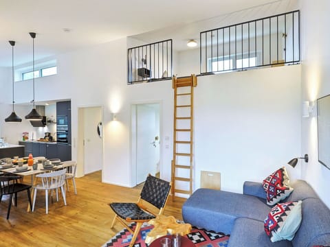 Furniture, Interior Design, Flooring, Floor, Wood, Ceiling, Room, Living Room, Chair, Table