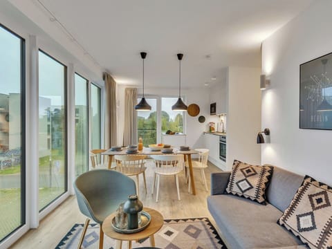 Apartment, Condominium, Balcony, Wood Flooring, Chair, Hardwood, Wood Stain, Houseplant, Hotel, Penthouse Apartment