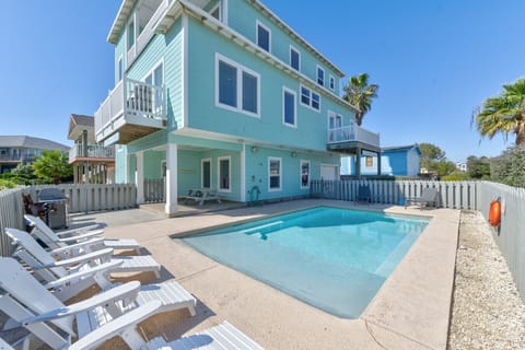 Splash, sunbathe, and relax by your private beachside pool