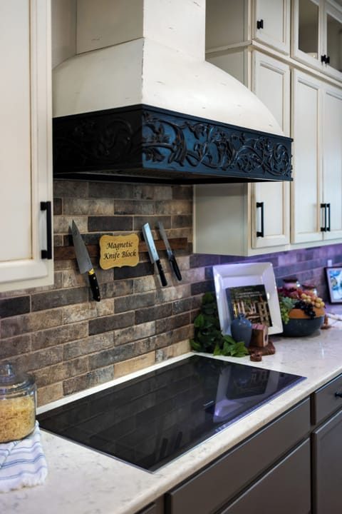 Precision and performance meet modern design with this Thermador electric stove.