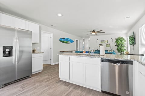 New appliances in full kitchen