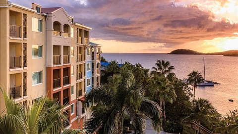 View of Pacquereau Bay, St. Thomas, from the resort