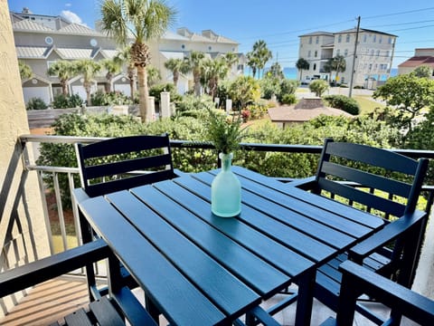 Beautiful view from our balcony!