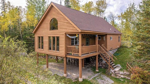 Covered parking and plenty of room in the driveway for boats, atvs, snowmobiles.