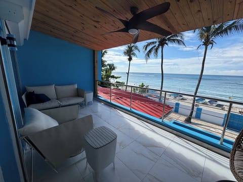Upstairs terrace