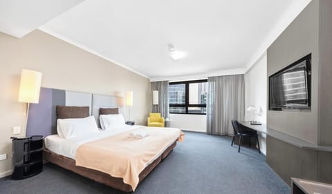 Comfortable sleeping space with clean linens provided