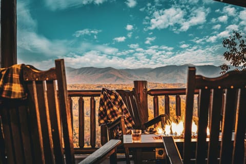 Sit back and relax with this stunning view of the Smoky Mountains!