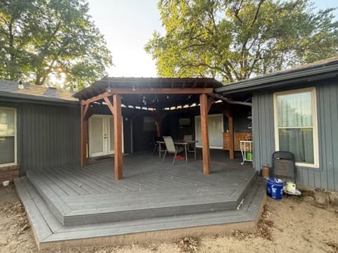 Relax outdoors on this cozy, private patio space