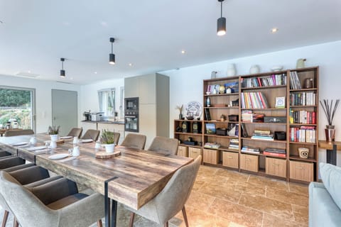 Kitchen and dining area