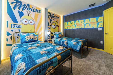 Minions themed bedroom