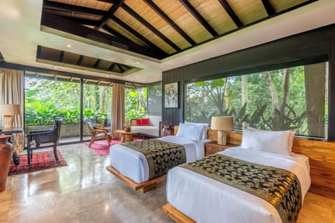 Deluxe Double or Twin Room, Balcony, Garden View | In-room safe, free WiFi