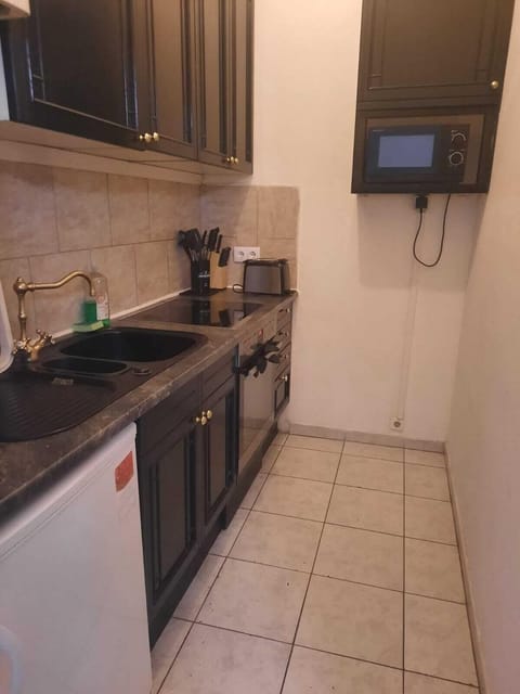 Basic Apartment | Private kitchen | Fridge, microwave, stovetop, dishwasher