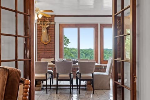 Large Dining Room with Amazing Views of the Tennessee River