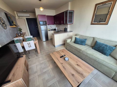 Apartment, 1 Bedroom, Ocean View | Living area