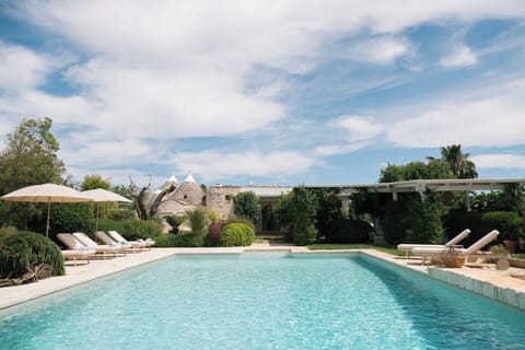 Trullo Terra Dolce's beautiful pool.