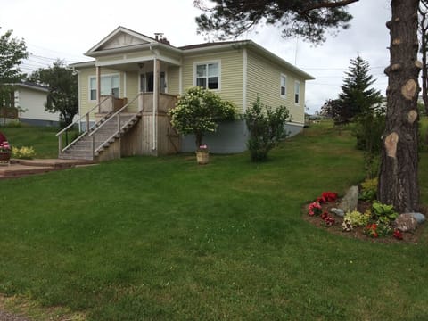 Millie's Cottage overlooks the beautiful Bay of Exploits in Botwood.