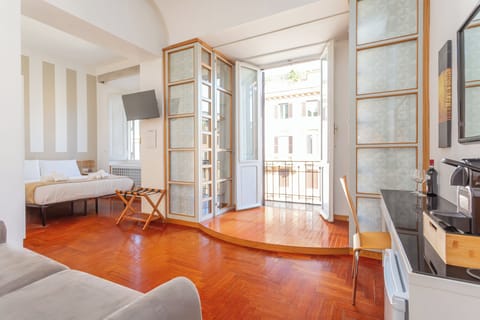 Junior Quadruple Room, Balcony, City View | Desk, free WiFi