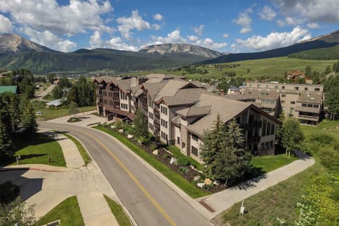 Aerial view of Black Bear Lodge