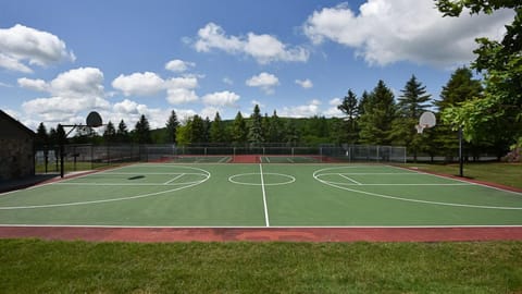 Expansive courts for friendly games under wide-open skies, where crisp mountain air adds energy to every serve and shot.