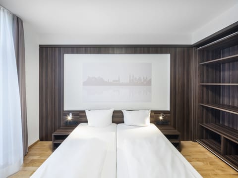 Hypo-allergenic bedding, desk, soundproofing, iron/ironing board