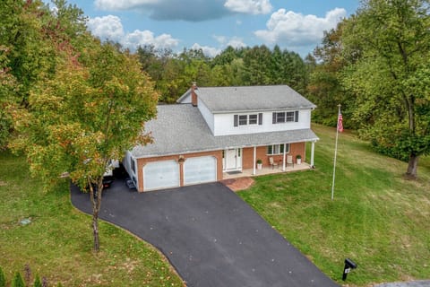 Aerial View | Private Retreat with Ample Driveway Space