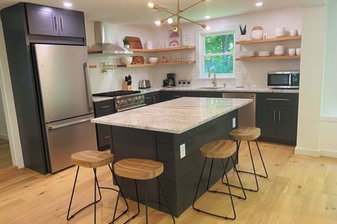 Open Kitchen with Viking range