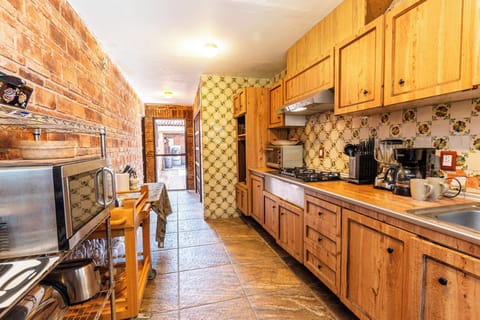 Villa, 3 Bedrooms, Garden View | Private kitchen | Full-size fridge, microwave, oven, stovetop
