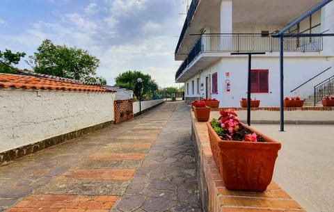 outside