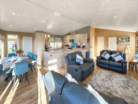 Open plan living space | Haven Lodge, Banchory