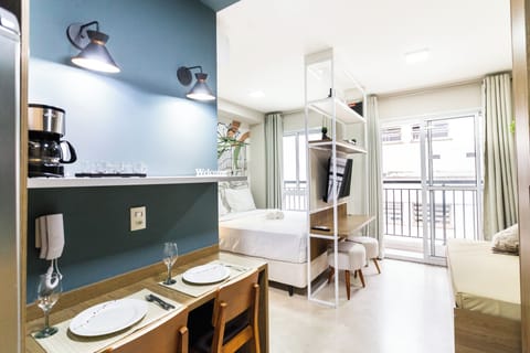 Studio | Blackout drapes, iron/ironing board, free WiFi