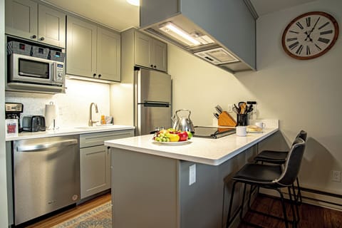 Condo, Multiple Beds, Patio, Mountain View (Bonne Vie 2233) | Private kitchen | Dining tables