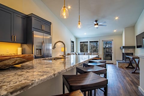 Condo, Multiple Beds, Patio, Mountain View (Warm Springs Retreat) | Private kitchen | Dining tables