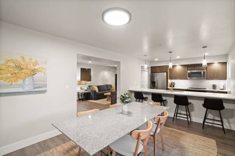 Open Kitchen and Dining Room