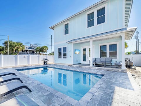 Back yard pool